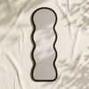 Full Length Mango Shape Wooden Dressing Mirror