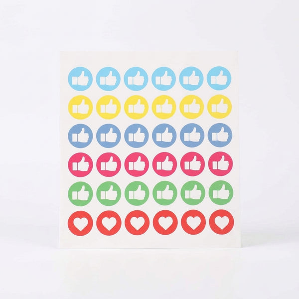 Thumbs Up Paper Stickers