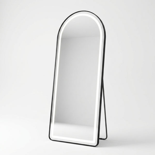 Smart Touch Arch LED Full Length Floor Standing Mirror