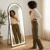 Smart Touch Arch LED Full Length Floor Standing Mirror