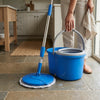 Single Spin Mop Bucket Microfiber Floor Cleaning System