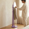 Standing Coat Rack Full Length Mirror