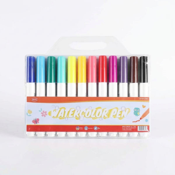 Watercolour Pencil Set – 12 Colours
