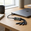 100W 3 in 1 Fast Charging USB Cable