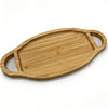 Eco Friendly Irregular Bamboo Serving Tray