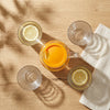 5pcs Glass Water Pitcher and Cups Set