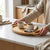 Eco Friendly Irregular Bamboo Serving Tray