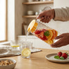 5pcs Glass Water Pitcher and Cups Set