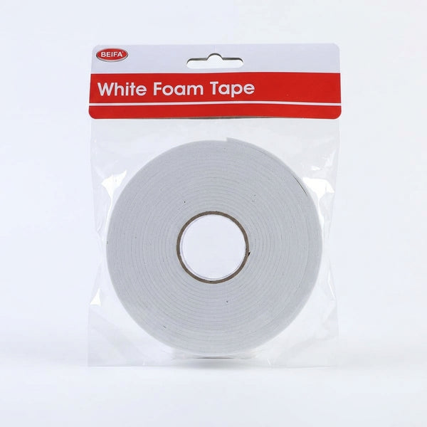 White Foam Tape – 18mm × 5M × 2mm
