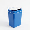 8L Slim Trash Can with Lid Compact Waste Bin