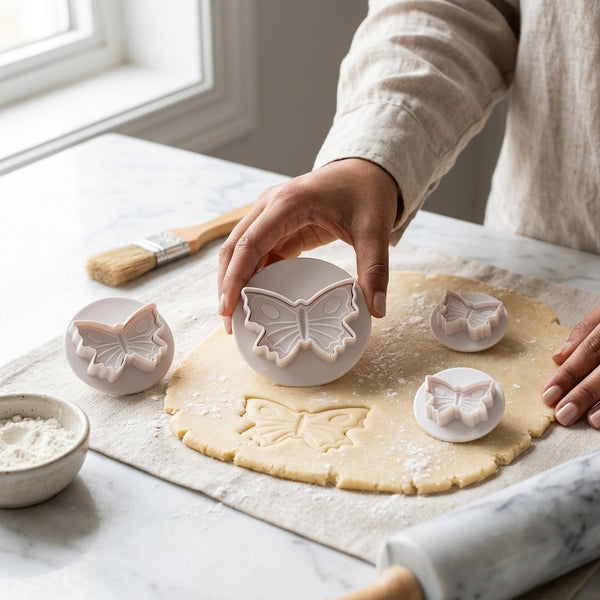 3D Butterfly Plunger Fondant and Cookie Cutter