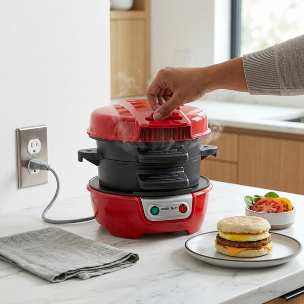 Electric Breakfast Sandwich Maker