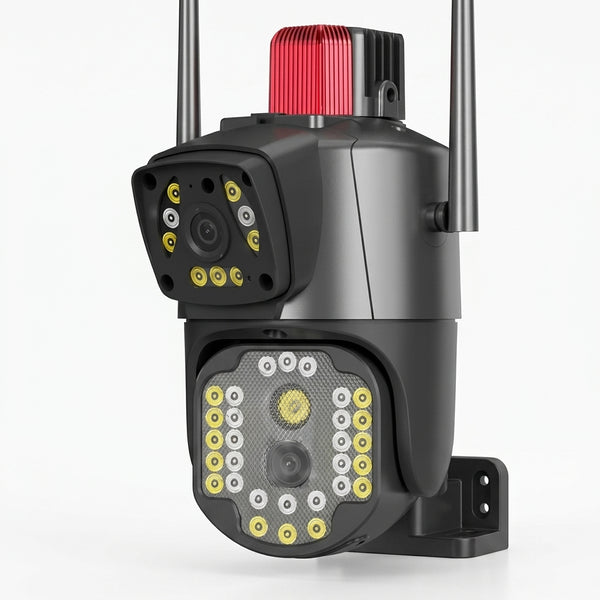 Outdoor Dual Lens Security Camera