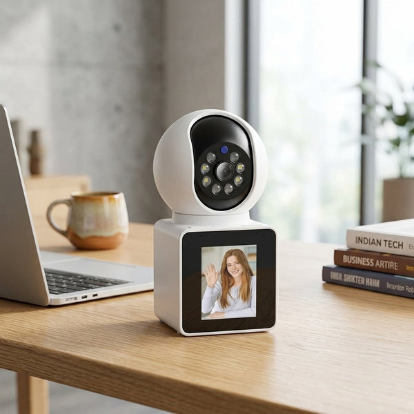 2 Way Wireless One Click Video Call Nanny Cam
