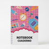 Durable Double-Coil Notebook – B5 Size with Protective Cover