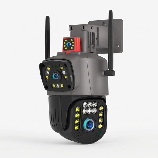 4MP Dual-Lens PTZ Outdoor IP Camera