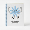 Double-Coil Soft Cover Notebook – A4-Style Writing Pad