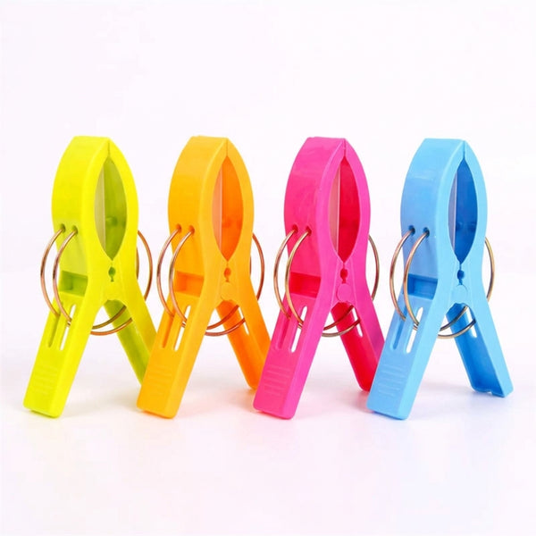 Set of 6 Plastic Drying Clothing Clips