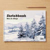 Large Double-Coil Sketchbook – 20 Sheets