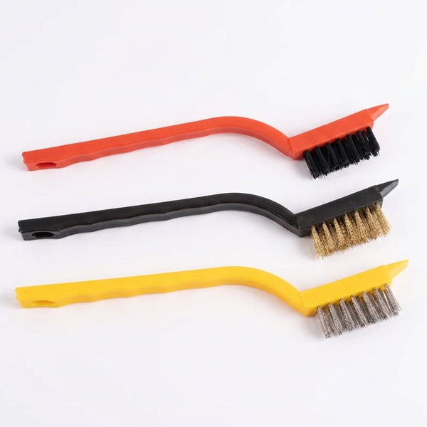Cooktop Cleaning Brush Copper Nylon Steel Wire