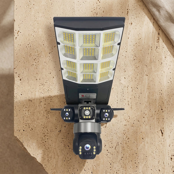 Solar Street Light with CCTV Camera