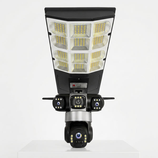 Solar Street Light with CCTV Camera