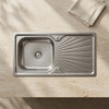 30-Inch Single Bowl Stainless Steel Kitchen Sink