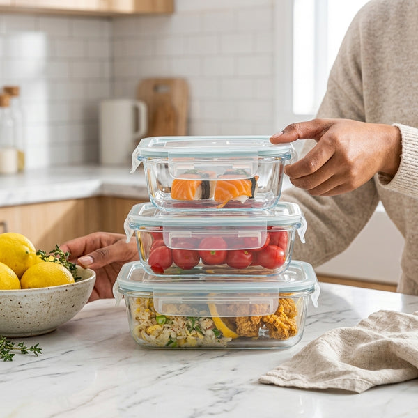 Borosilicate Glass Food Storage Containers