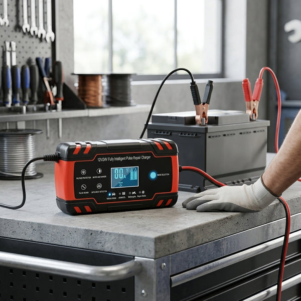 12V/24V 8A Touch Screen Pulse Repair LCD Battery Charger
