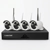 4 Channel 4 Ways Wireless CCTV Camera Surveillance Kit