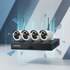 4 Channel 4 Ways Wireless CCTV Camera Surveillance Kit