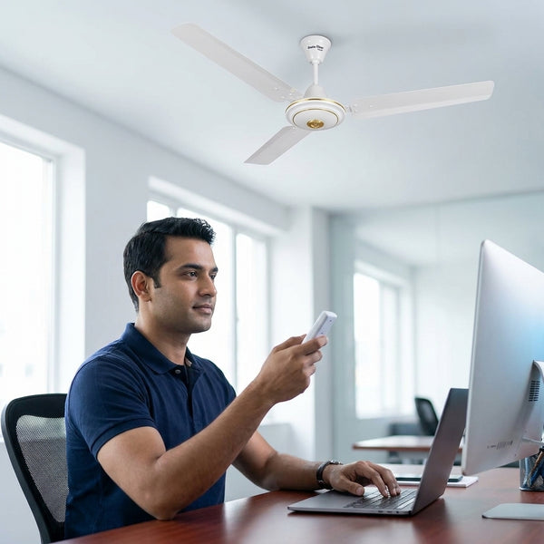 3 Metal Blades Ceiling Fan