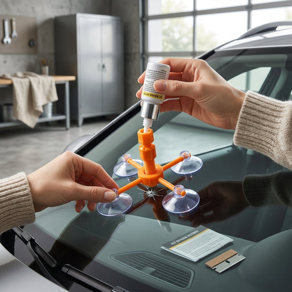 Car Window Glass Crack Restore Repair System