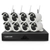8 Channel 8 Way Wireless CCTV Camera Surveillance Kit