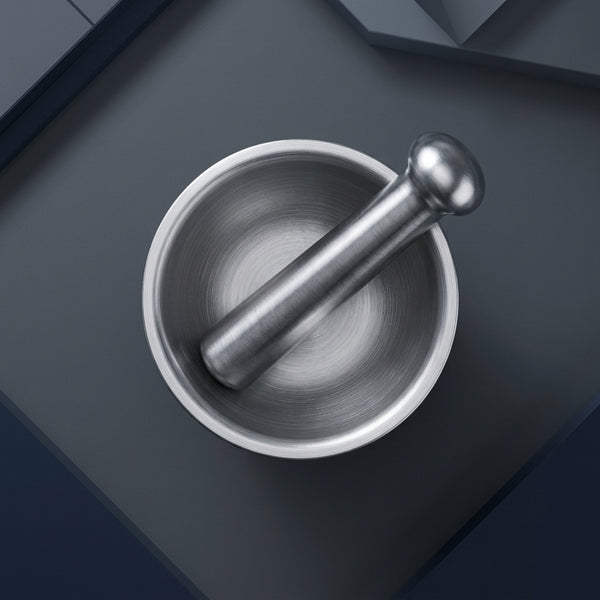 Classic Stainless Steel Mortar And Pestle