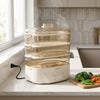 Multifunctional Electric 4-Layer Home Food Steamer