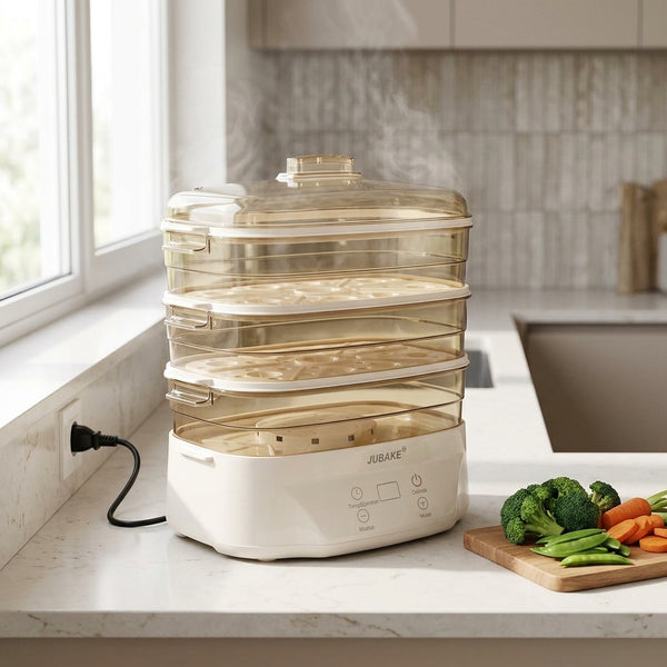 Multifunctional Electric 4-Layer Home Food Steamer
