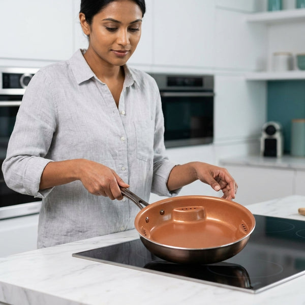 Steel Air Fry Pan