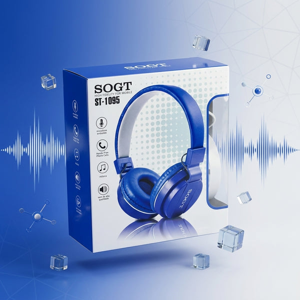 Foldable Wireless Bluetooth Headphones