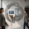 Decorative Round Mosaic Wall Mirror