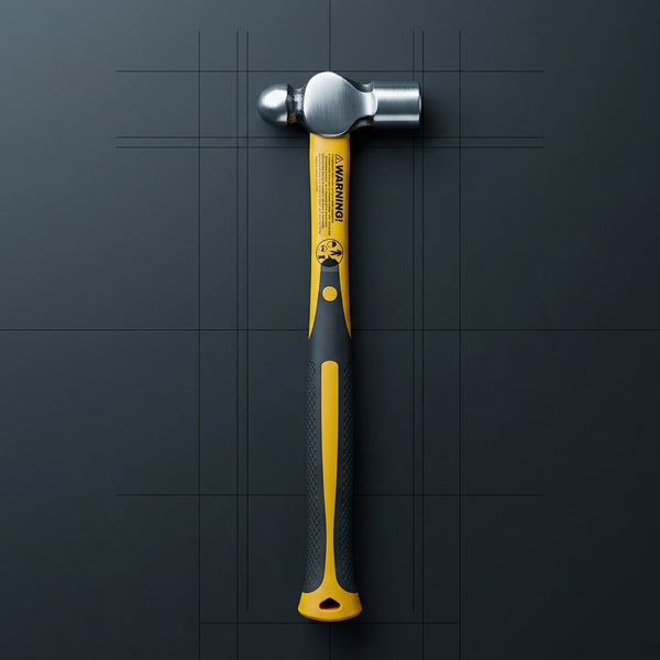 Ball Peen Hammer with Fiberglass Handle