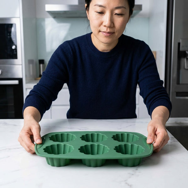 6-Cavity Silicone Flower Baking Mould