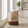 Cylindrical Laundry Basket Storage Bin