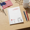 Compact A6 Notebook – 70 Sheets
