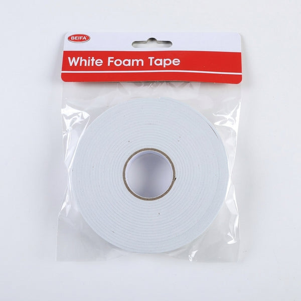White Foam Tape – 12mm × 5M × 2mm