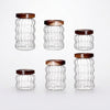 3 Pack Glass Storage Jars