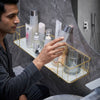 Small Bathroom Vanity Storage Rack