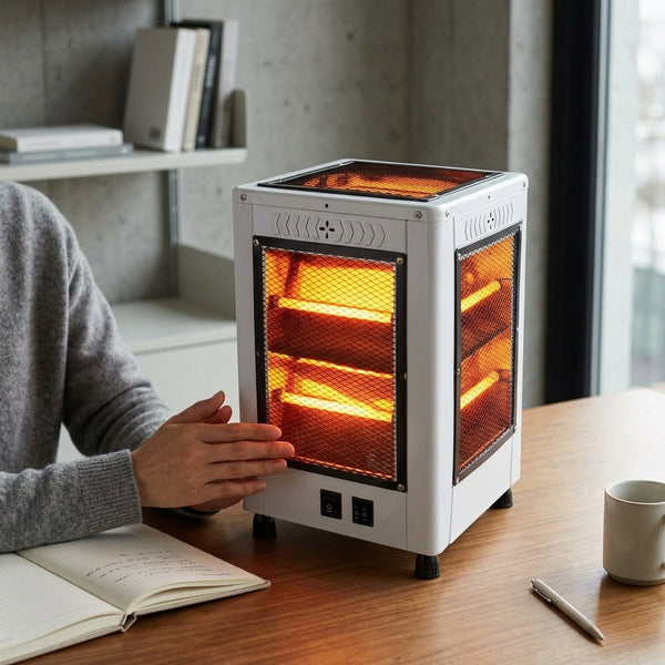 Electric Quartz Floor Heater: Instant Comfort & Efficiency
