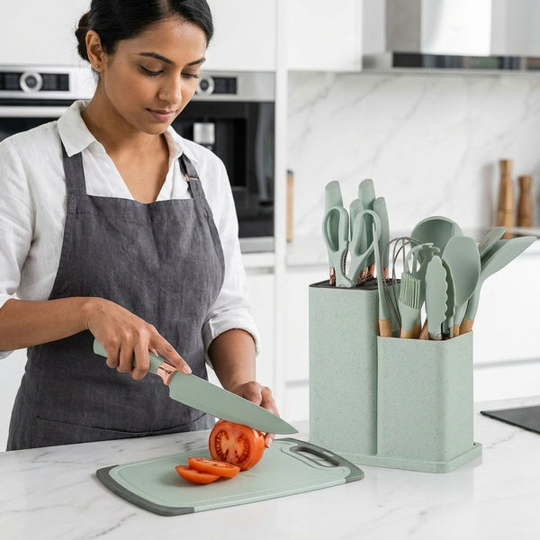 Non-Stick Kitchen Utensil Set – 19‑Piece Cooking Tool Collection