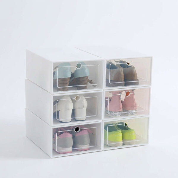 6 Piece Stackable Shoe Organizer